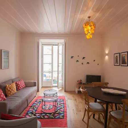 Apartament Flh Restauradores Bright & Chic Flat With Balcony